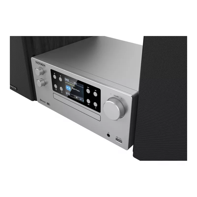 Kenwood M-925DAB-S kotiäänentoiston mikrojärjestelmä 50 W hopea/musta