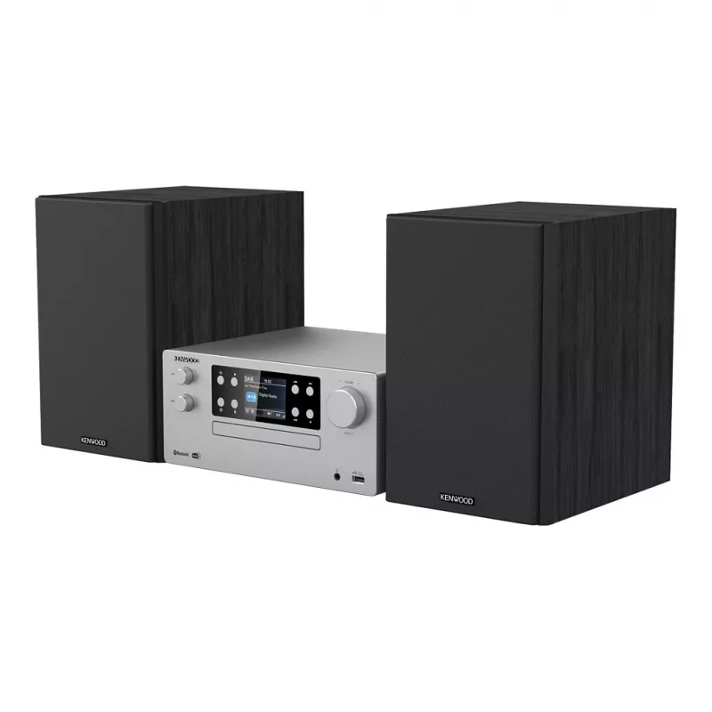 Kenwood M-925DAB-S kotiäänentoiston mikrojärjestelmä 50 W hopea/musta
