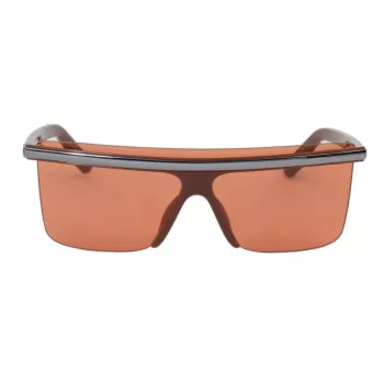 KENZO unisex-aurinkolasit KZ40003I-48F Havana ruskea liukuvärjätyt neliömäiset asetaatti