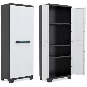Keter Linear Cabinet autotallikaappi pystykaappi yleiskäyttöinen