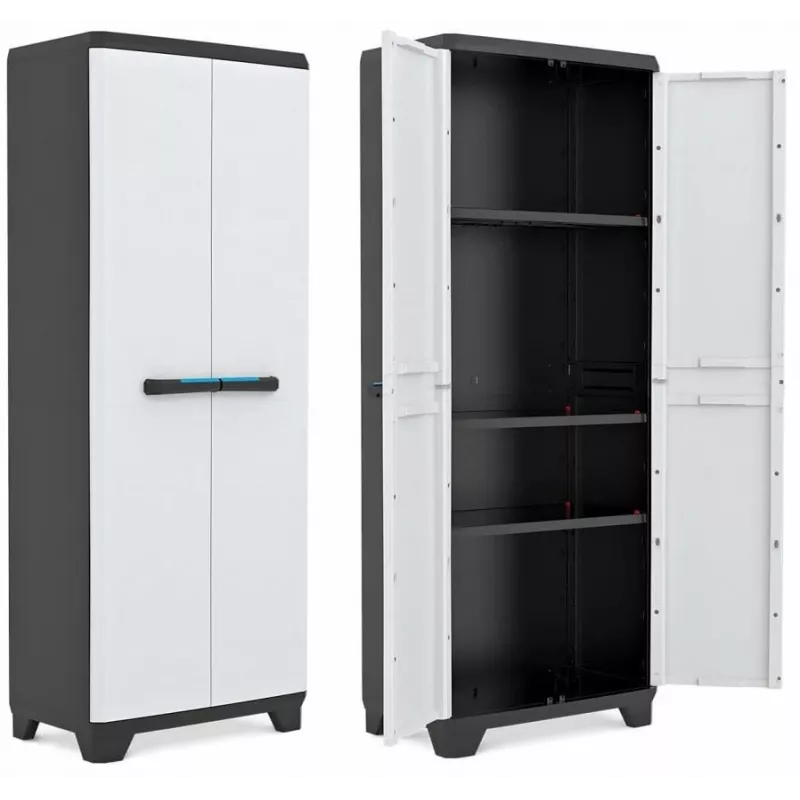 Keter Linear Cabinet autotallikaappi pystykaappi yleiskäyttöinen