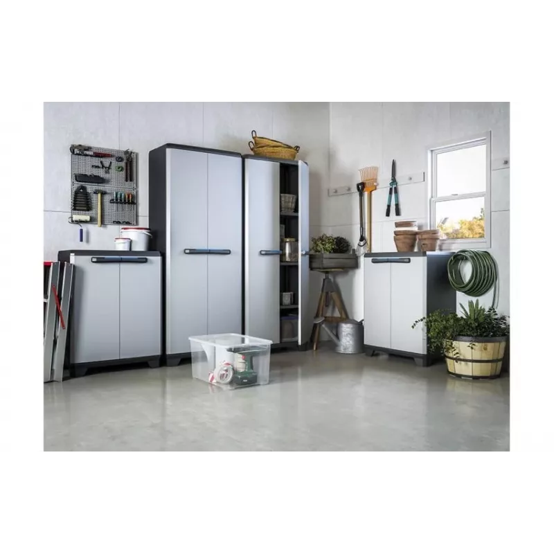 Keter Linear Cabinet autotallikaappi pystykaappi yleiskäyttöinen