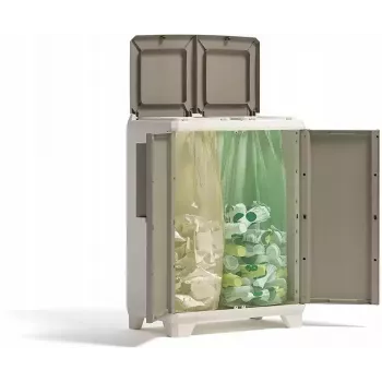 KETER Professional jätteidenlajittelusäiliö 25L limetinvihreä