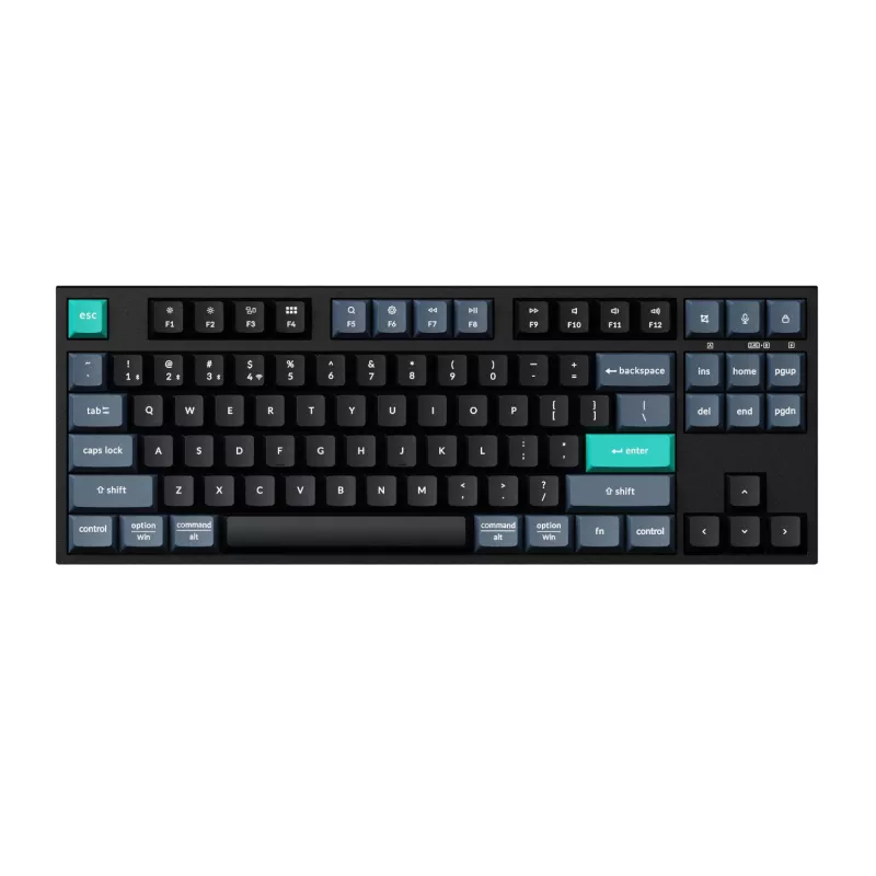 Keychron B33 80% TKL langaton näppäimistö- ja hiirisarja – musta/vihreä