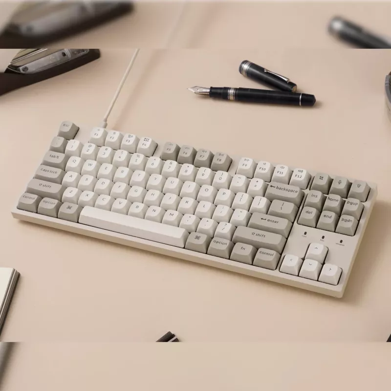 Keychron C1 Pro 8K 80% Super Red Hot-swappable RGB langallinen mekaaninen näppäimistö