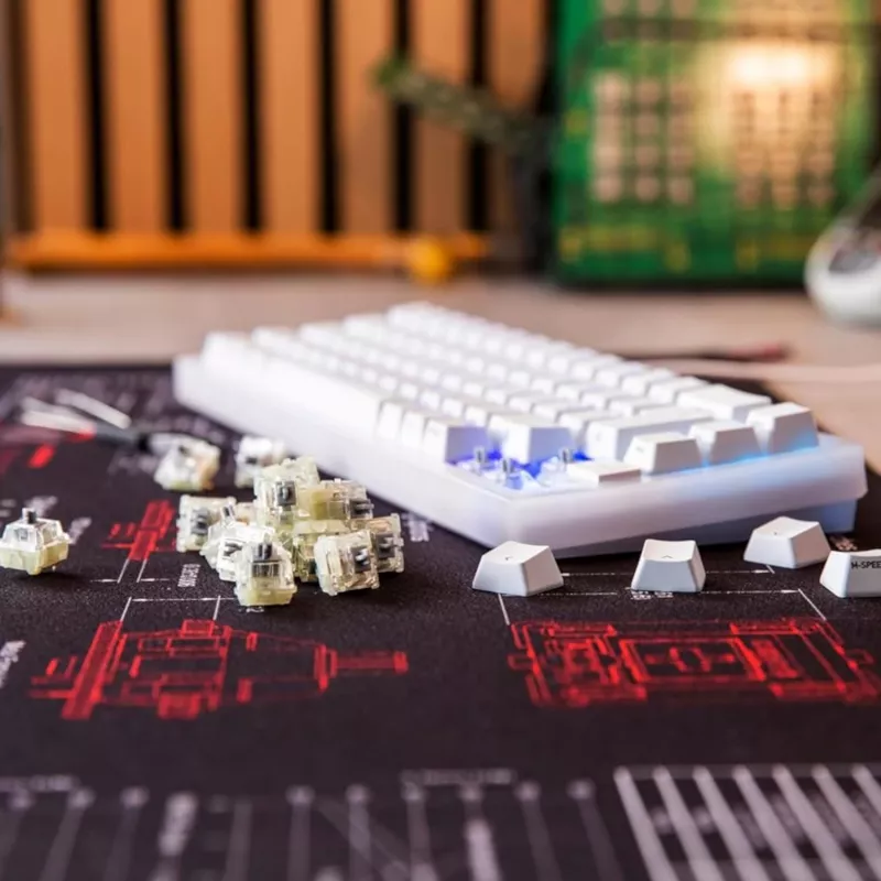 Keychron CHERRY MX2A Speed Silver RGB Switch -sarja (35 kpl:n pakkaus)