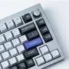 Keychron Double Shot KSA PBT -näppäinhattusarja, tummanharmaa/valkoinen savu