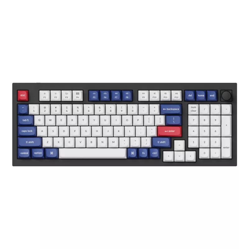 Keychron Double-Shot PBT OSA -näppäinhattusarja, sininen ja valkoinen