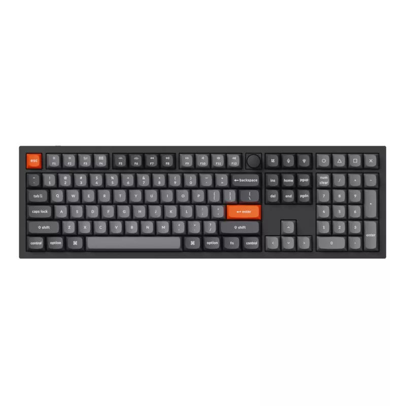 Keychron Double-Shot PBT OSA -näppäinhattusarja, harmaa