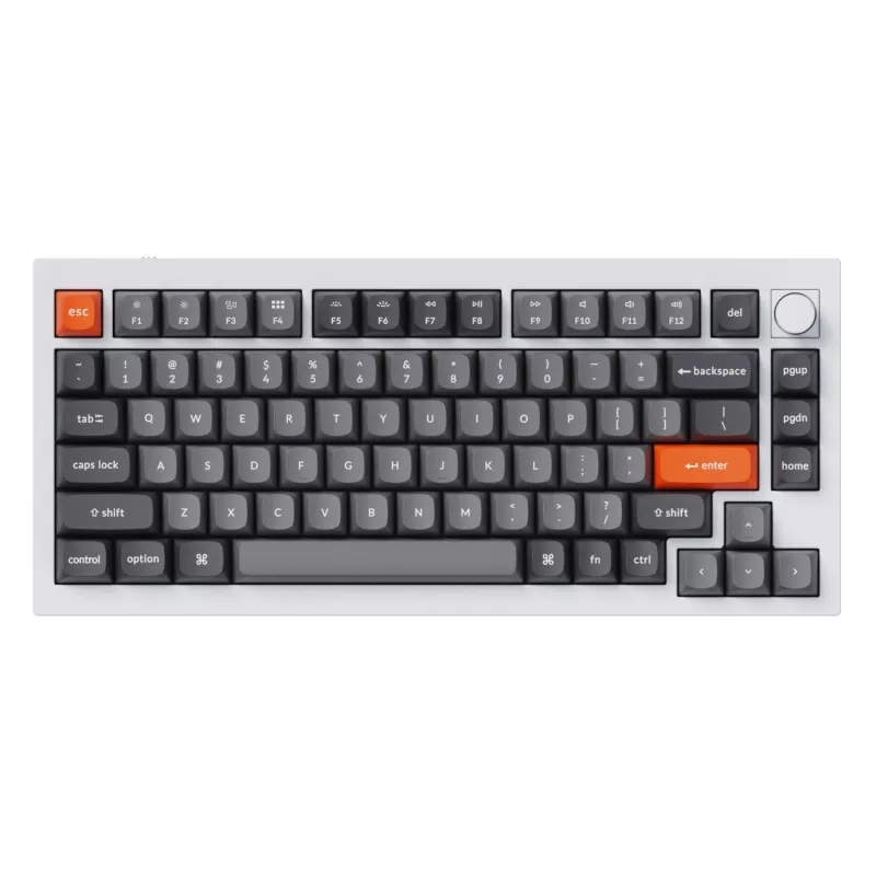 Keychron Double-Shot PBT OSA -näppäinhattusarja, harmaa