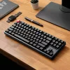 Keychron K8 QMK 80% TKL langaton mekaaninen näppäimistö V2 Red Switches - musta