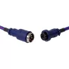 Keychron Premium Coiled Aviator USB-kaapeli Type-C + USB-A-sovitin, irrotettava aviator-liitin, 108 cm