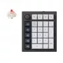 Keychron Q0 Max QMK Gateron Jupiter Red RGB langaton custom numeronäppäimistö carbon musta