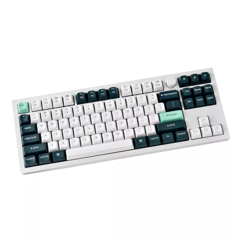 Keychron Q3 HE QMK 80% langaton custom-mekaaninen näppäimistö (Nebula Switch) - Shell White