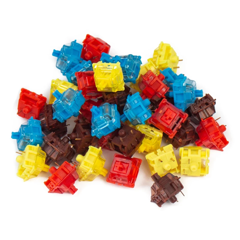 Keychron Yellow Gateron Phantom -kytkimet 110 kpl