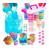 Kiddyz DIY Slime Factory: suuri setti glitterillä ja hahmoilla liman valmistukseen