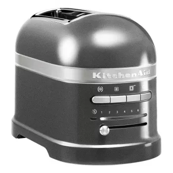 KitchenAid 5KMT2204EMS 2 viipaleen leivänpaahdin, 1250 W, harmaa