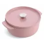 KitchenAid Emaloitu valurautapata kannella, 26 cm, Pinkki