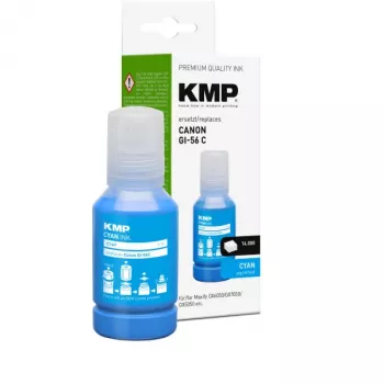 KMP värikasetti Canon PFI050C (5699C001) syaani yhteensopiva