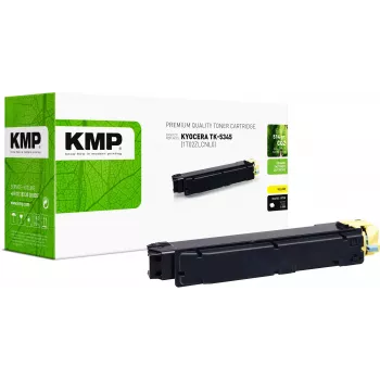 KMP värikasetti Kyocera TK-5345Y keltainen uudelleenvalmistettu 9 000 sivua