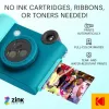 Kodak SMILE+ pikakamera, 2x3'', sininen