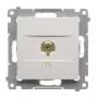 KONTAK-SIMON Simon 54 Premium TV/R/SAT-liitäntärasia, valkoinen (DAK1.01/11)