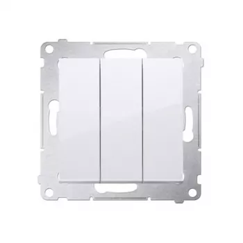 KONTAK-SIMON Simon 54 valkoinen kytkinmoduuli 10AX 250V jousiliittimillä