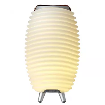 KOODUU SYNERGY 35 LED-valaisin Bluetooth-kaiuttimella ja juomajäähdyttimellä - 41 x 24 cm, valkoinen