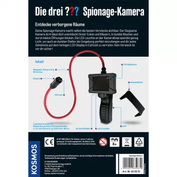 KOSMOS Die drei ??? vakoilukamerasarja