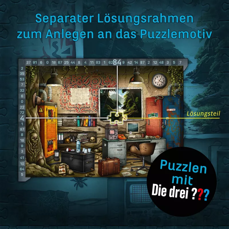 KOSMOS EXIT - Palapeli: Die drei ??? Toteninsel (500 palaa)