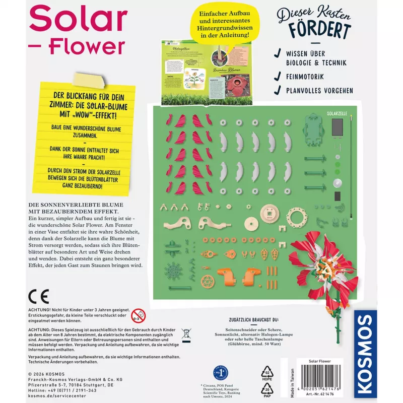 Kosmos Solar-Flower tiede- ja kokeilusarja