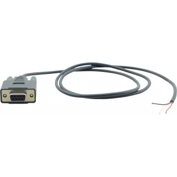 Kramer Electronics C-D9F/OPEN RS-232 ohjauskaapeli, DB9 liitäntä avoimeen päähän, 3 m, musta 95-0210010