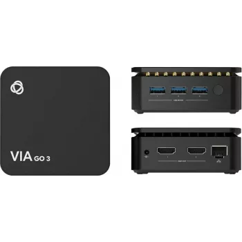 Kramer Electronics VIA GO3 langaton 4K-esitysjärjestelmä (16 GB, HDMI, Wi-Fi, AirPlay, Miracast, Google Cast)