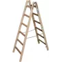 KRAUSE puinen kaksipuolinen tikas 2x6 askelmaa, mänty, 150 kg, EN 131 170088