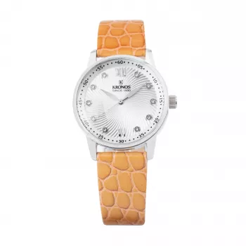 KRONOS naisten kello K021.32.19 kvartsi analoginen 40 mm ruostumaton teräs