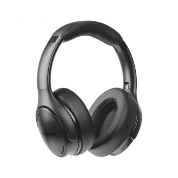 Kruger & Matz F3A langattomat over-ear-kuulokkeet aktiivisella melunvaimennuksella, Bluetooth 5.0, USB-C, musta