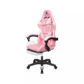 KRUGER & MATZ GX-150 pelituoli valkoinen-vaaleanpunainen