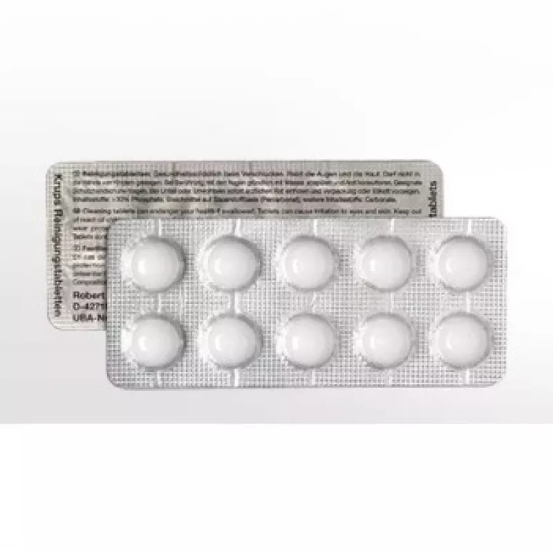 KRUPS XS3000 kalkinpoistotabletit kahvinkeittimille – 2 tablettia