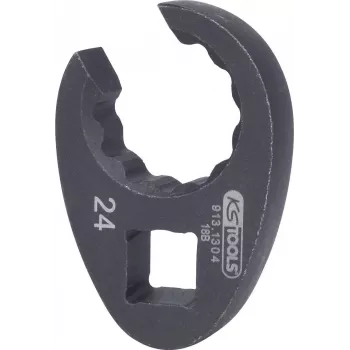 KS TOOLS 1/2 tuuman Crowfoot jarruputkiavain, 24mm (913.1304)