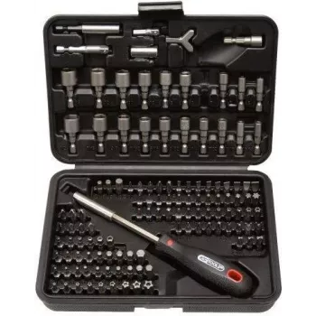 KS TOOLS 1/4 tuuman CLASSIC ruuvauskärkisarja, 122 osaa (911.2085)