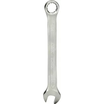KS TOOLS yhdistelmälenkkiavain 10 mm, kromi-vanadiiniteräs, mattasatiinikromattu, DIN 3113 muoto A, ISO 3318, ISO 7738 (BT011910)