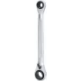 KS TOOLS kaksois-räikkälenkkiavainsarja, 10 x 13 mm & 17 x 19 mm, 4-in-1 BT013901