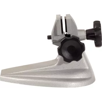 KS TOOLS mikrometriteline ulkomikrometreille 100 mm asti, valurautajalusta, kromatut kiristysleuat, liukumattomat jalat 300.0680