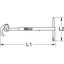 KS TOOLS teleskooppinen hajulukkoavain, Ø 32-63mm (126.2000)