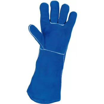 KS TOOLS hitsaajan nahkahanskat pitkä, XL (985.7040)