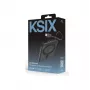 KSIX magneettinen varavirtalähde 10000 mAh, 22,5W iPhone- ja Apple Watch -laitteille, harmaa