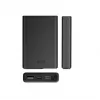 KSIX magneettinen varavirtalähde 10000 mAh 22.5W, musta