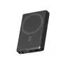 KSIX magneettinen varavirtalähde 10000 mAh 22.5W, musta