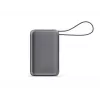 KSIX Power Bank 30000 mAh Power PULSE, harmaa
