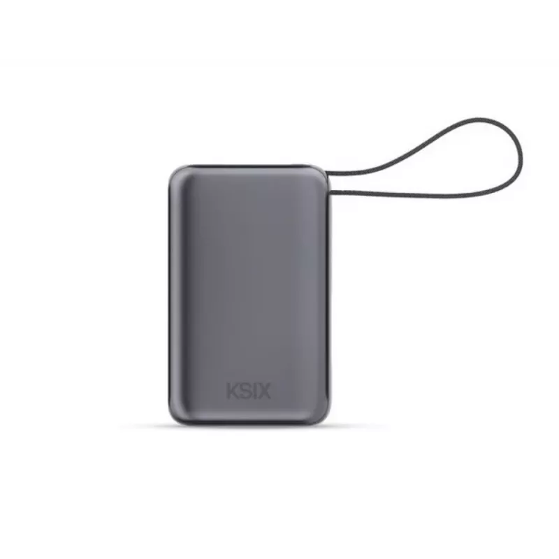 KSIX Power Bank 30000 mAh Power PULSE, harmaa